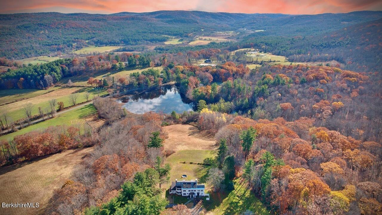 9 Brace Road Tyringham, MA 01264 - Photo 2 of 27 a view of city and mountain