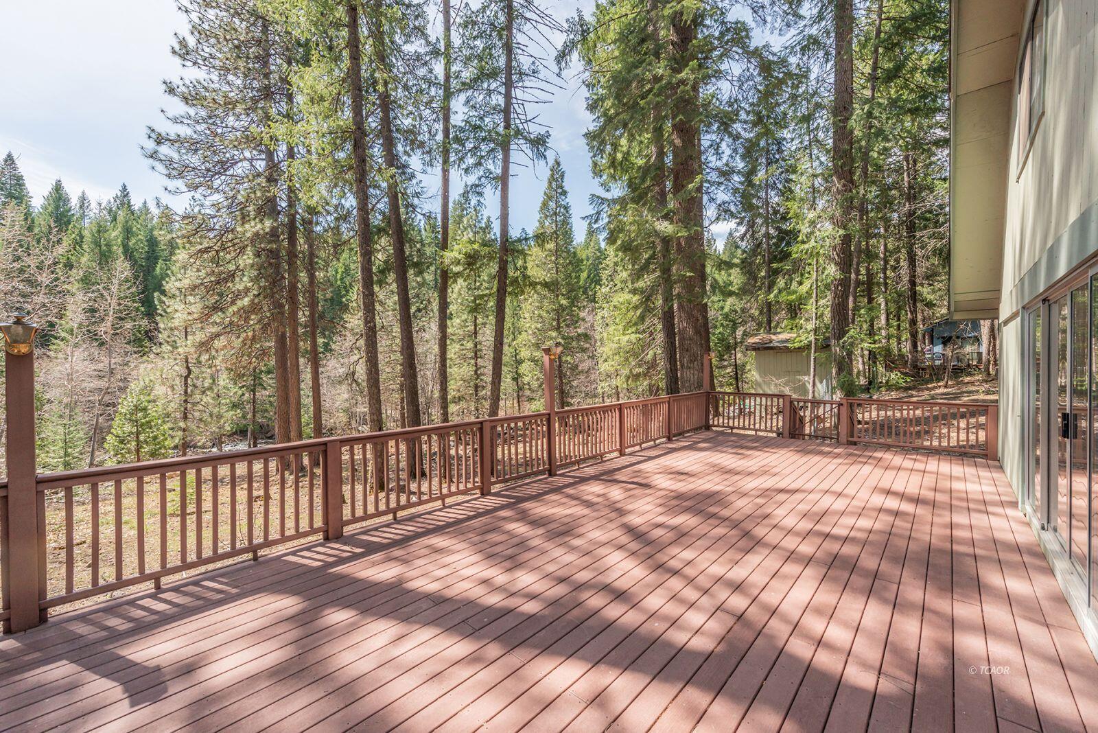 121-141 Mountain Aire Road Trinity Center, CA 96091 - Photo 27 of 51 a view of backyard with trees
