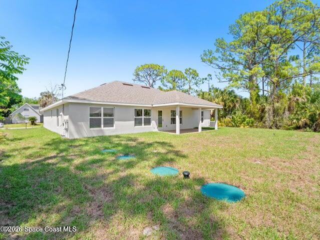 1015 Gulfport Road Southeast Palm Bay, FL 32909 - Photo 21 of 21 backyard view