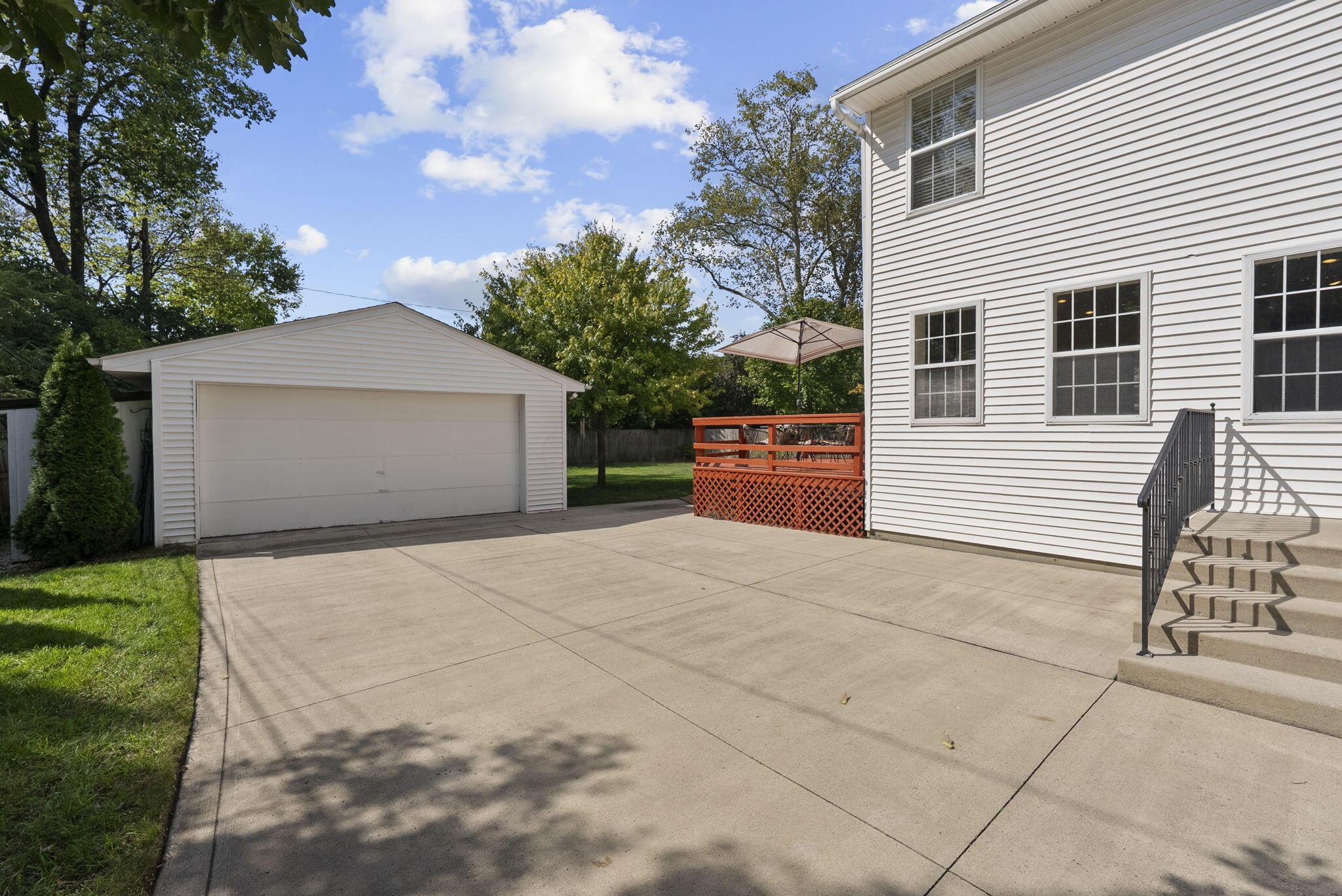 2009 North Devon Road Columbus, OH 43212 - Photo 53 of 67 Concrete Driveway and Large 2-Car Garage