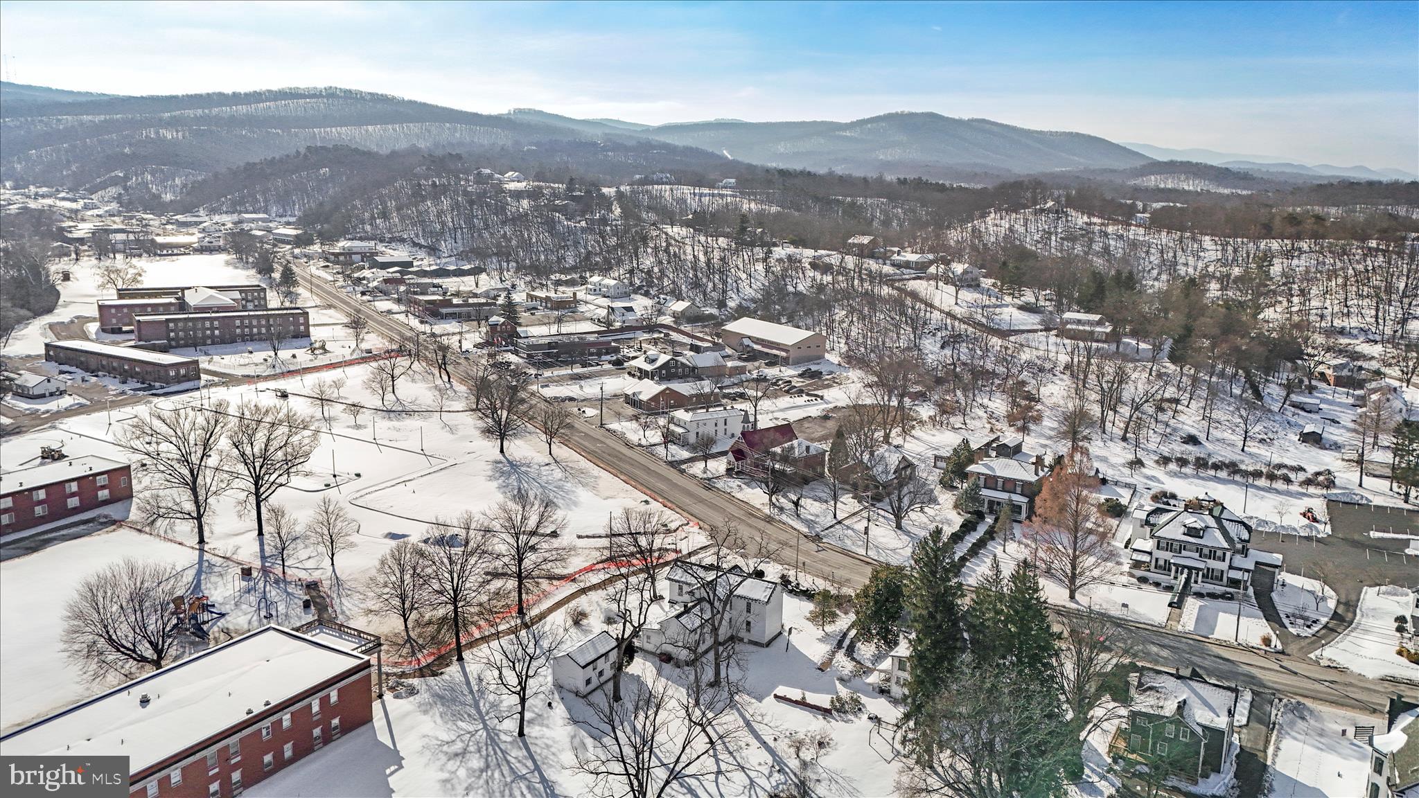 287 East Main Street Romney, WV 26757 - Photo 47 of 48 an aerial view of residential houses with outdoor space and trees