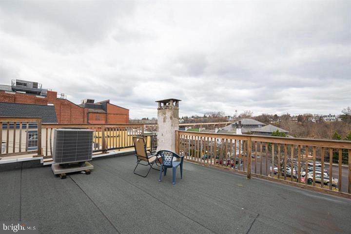 215 Bridge Street, Unit B Phoenixville, PA 19460 - Photo 29 of 31 a view of roof deck with city view