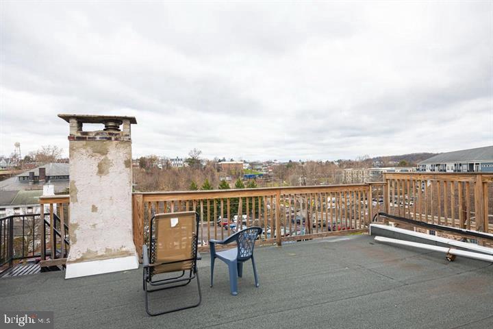 215 Bridge Street, Unit B Phoenixville, PA 19460 - Photo 31 of 31 a view of a terrace with skyline