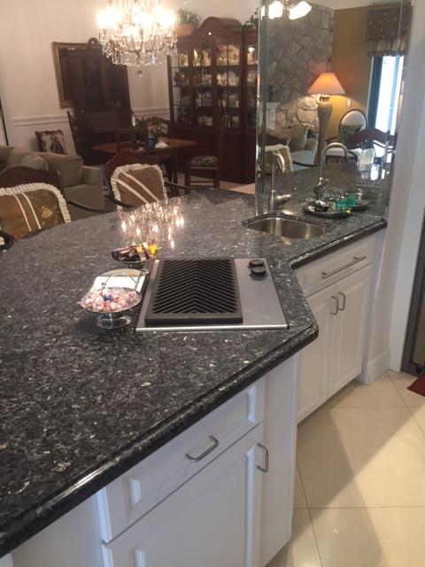 228 Northwest 69th Street Boca Raton, FL 33487 - Photo 9 of 31 a kitchen with granite countertop a sink and a stove