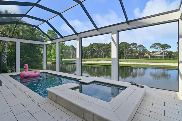 a very nice looking room with a large window