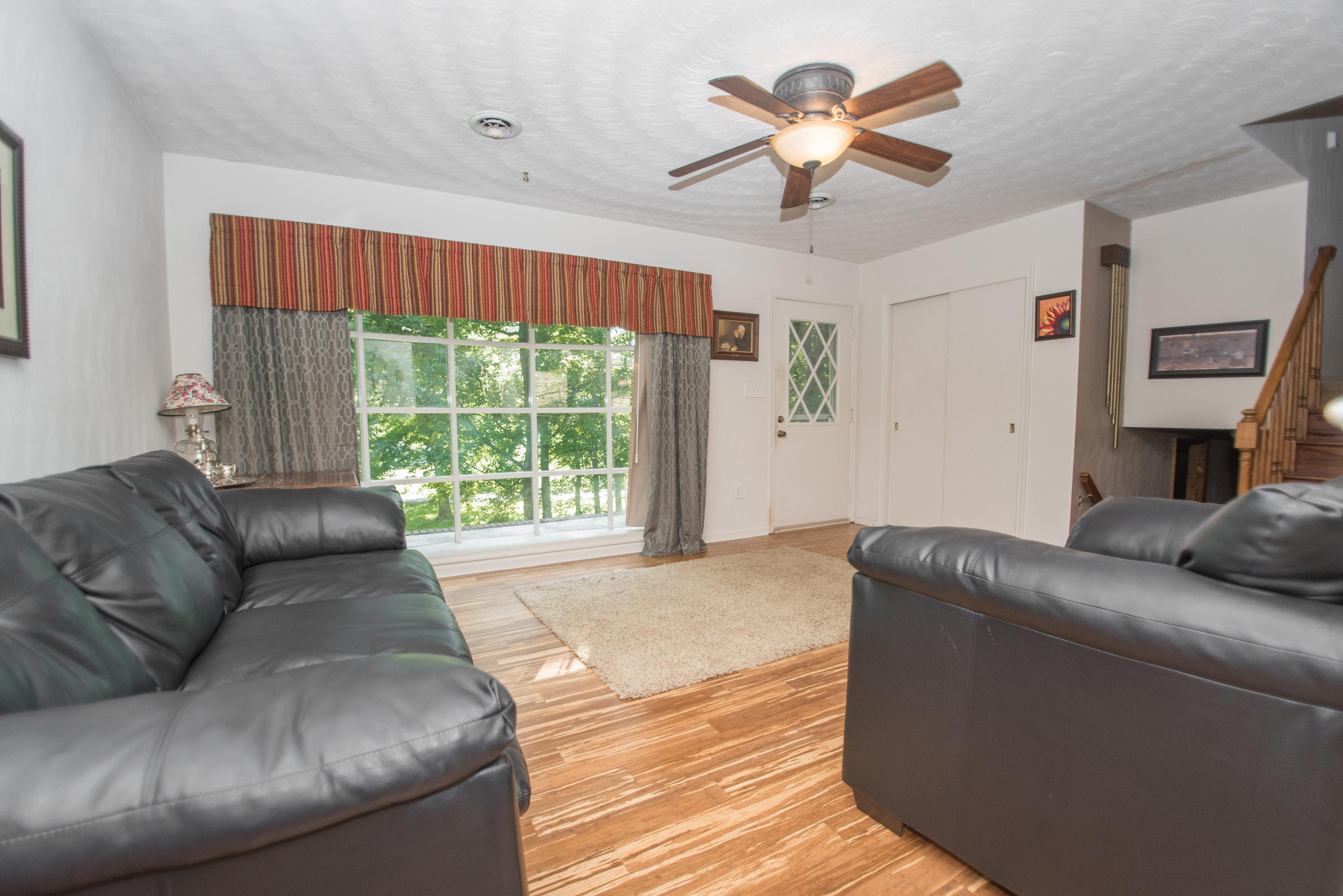 2524 Blue Ridge Springs Road Blue Ridge, VA 24064 - Photo 11 of 44 a living room with furniture and a large window
