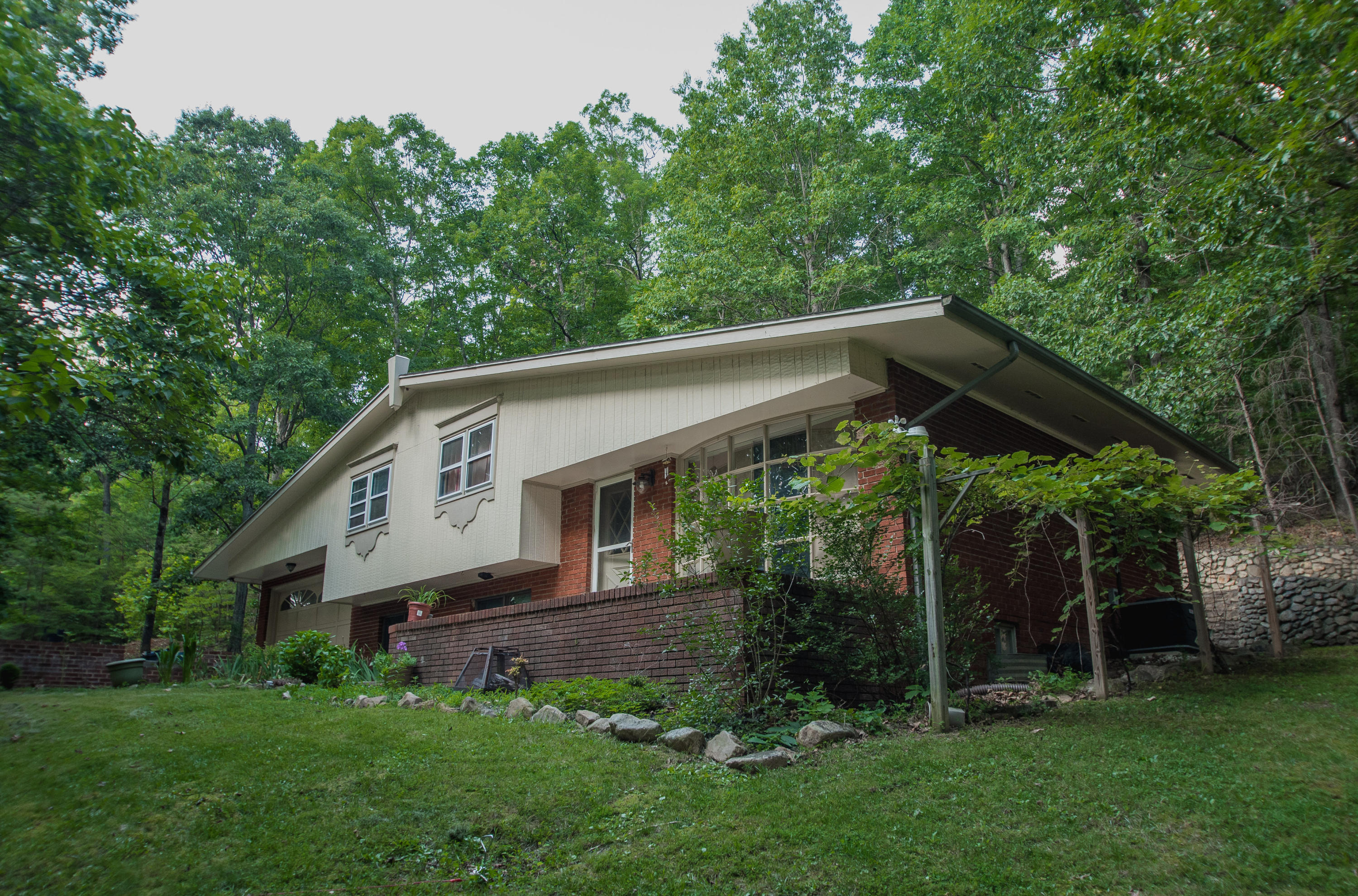 2524 Blue Ridge Springs Road Blue Ridge, VA 24064 - Photo 8 of 44 a view of a house with backyard