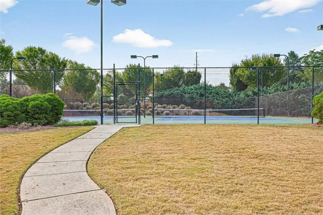 a view of a swimming pool