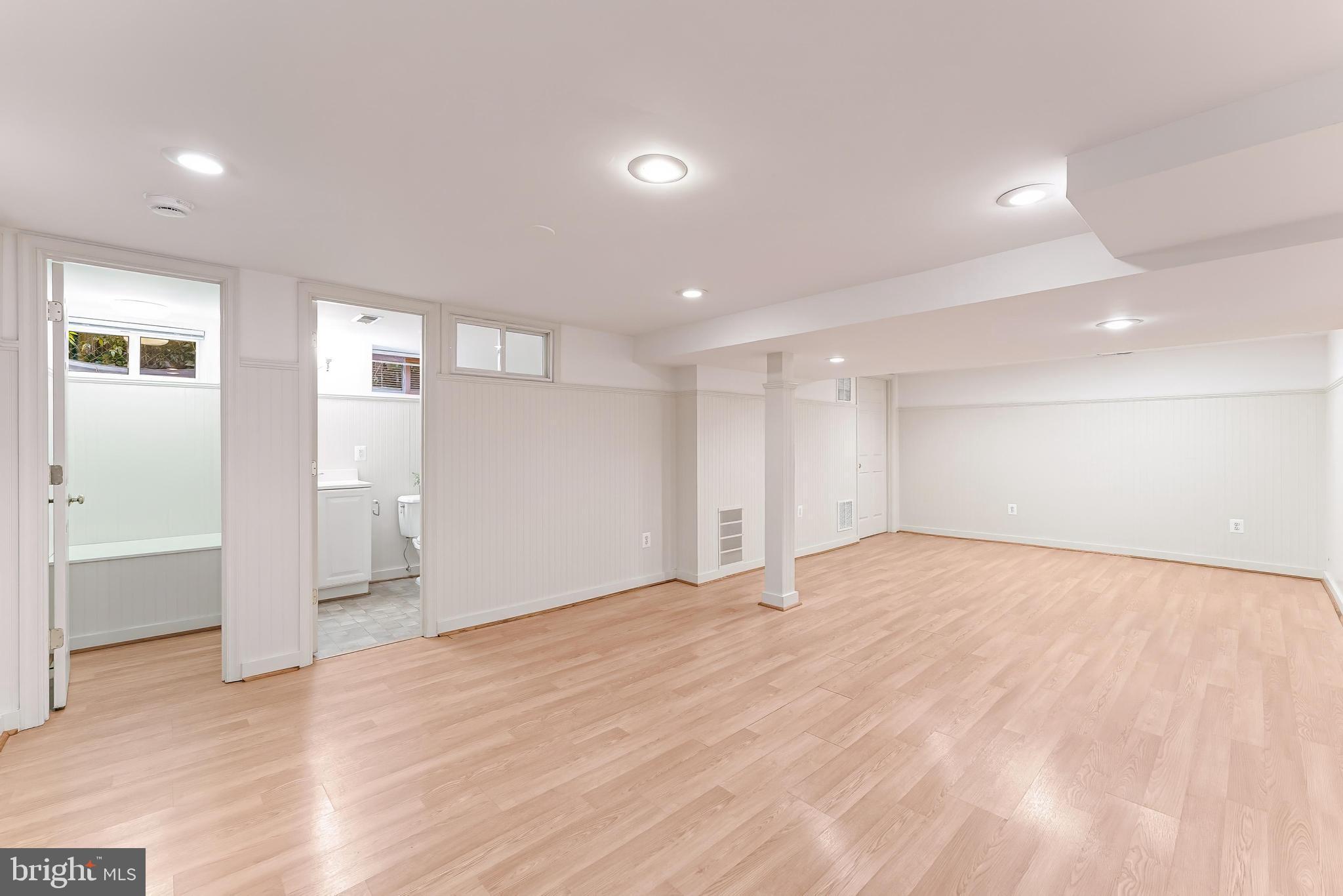 2807 Ridge Rd Drive Alexandria, VA 22302 - Photo 29 of 49 Lower Level Rec Rm - Laminate Flooring