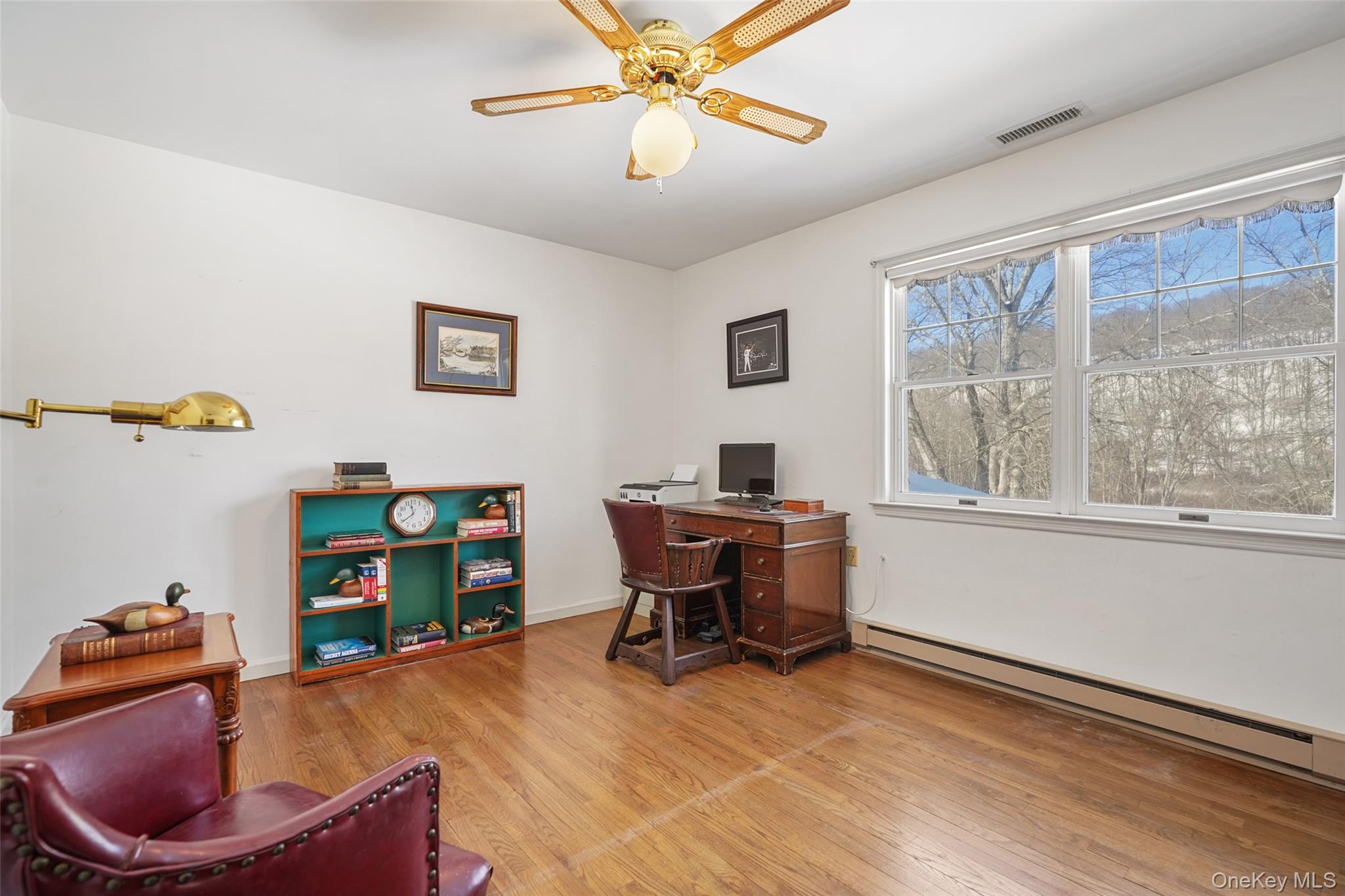 2 Cheyenne Court Katonah, NY 10536 - Photo 14 of 21 Fourth bedroom used as office with double window view of backyard.