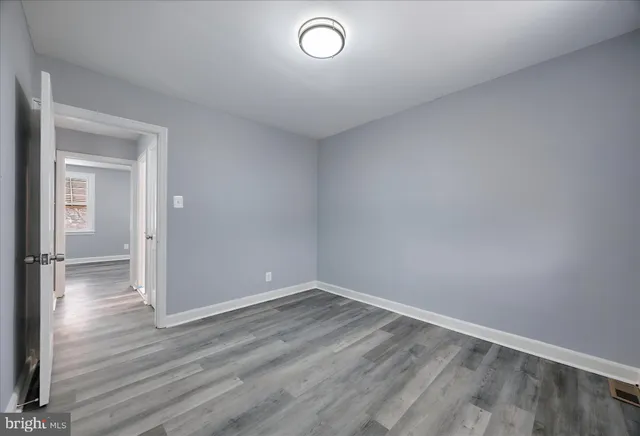 wooden floor in an empty room