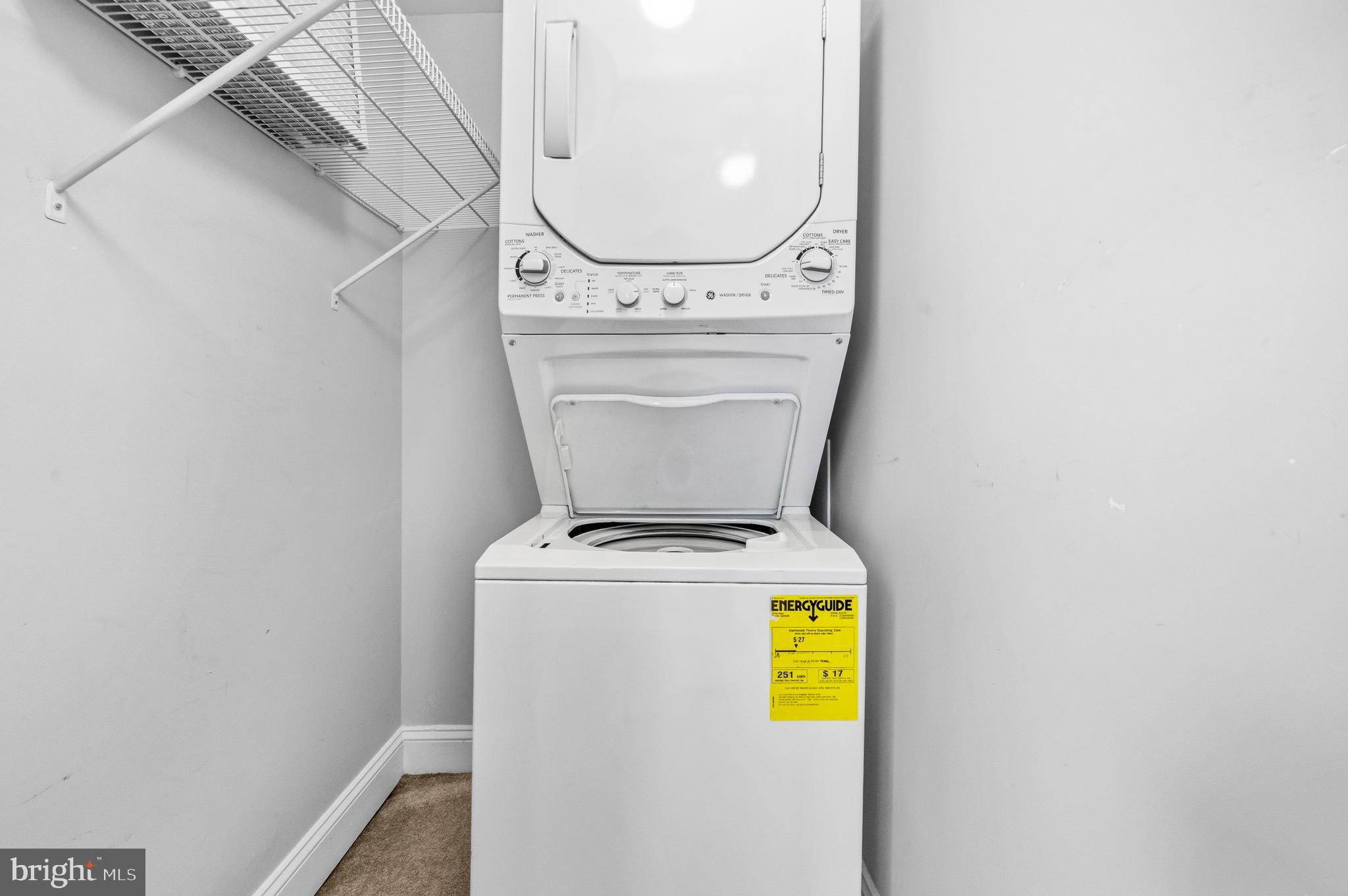 1831 2nd Street Northeast, Unit 207 Washington, DC 20002 - Photo 16 of 33 a utility room with dryer and washer