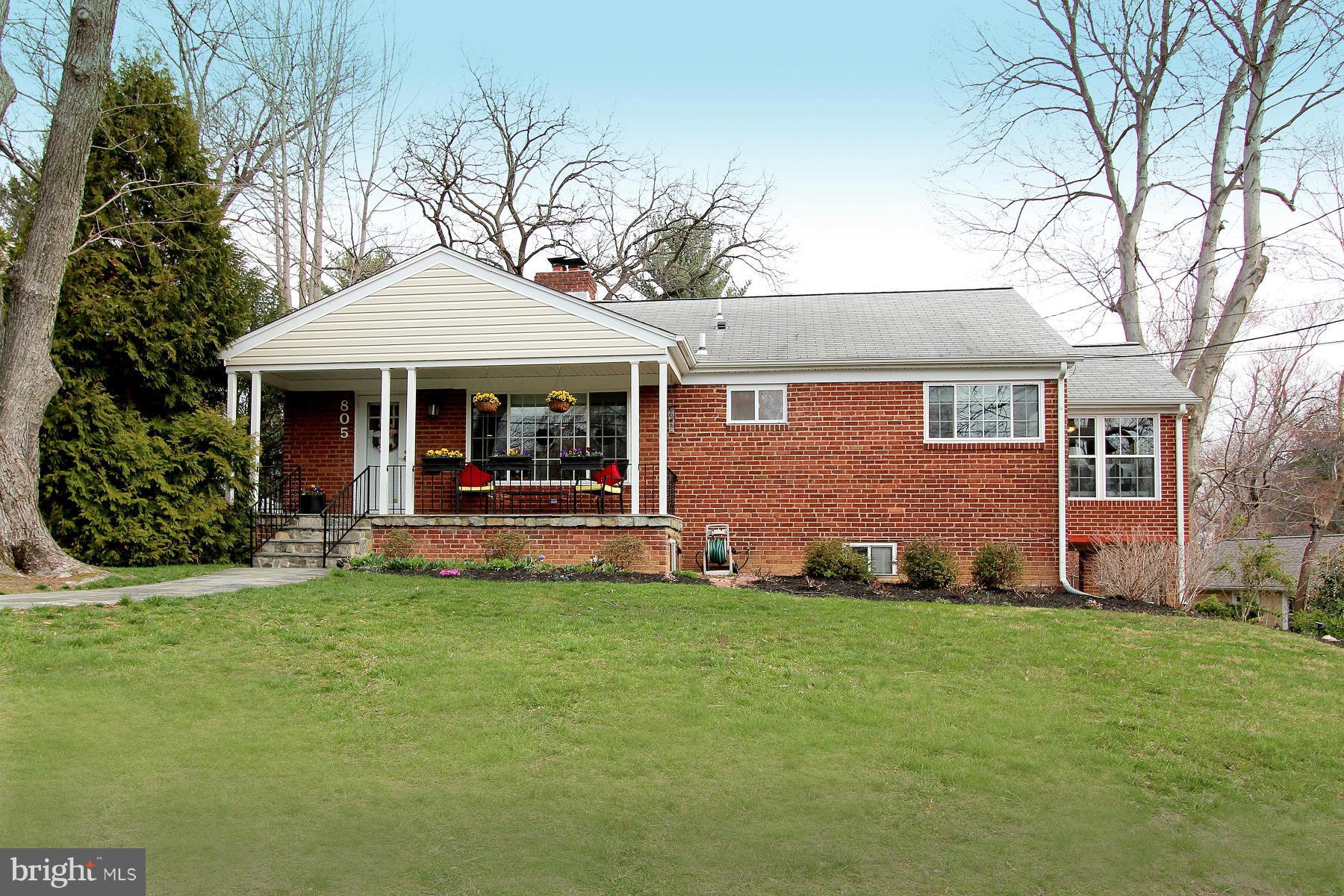 805 Stirling Road Silver Spring, MD 20901 - Photo 2 of 29 a view of a house with a yard porch and sitting area