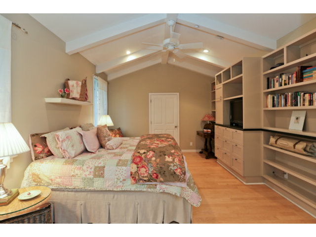 192 Seacliff Drive Aptos, CA 95003 - Photo 13 of 25 a bedroom with a bed and a cabinets