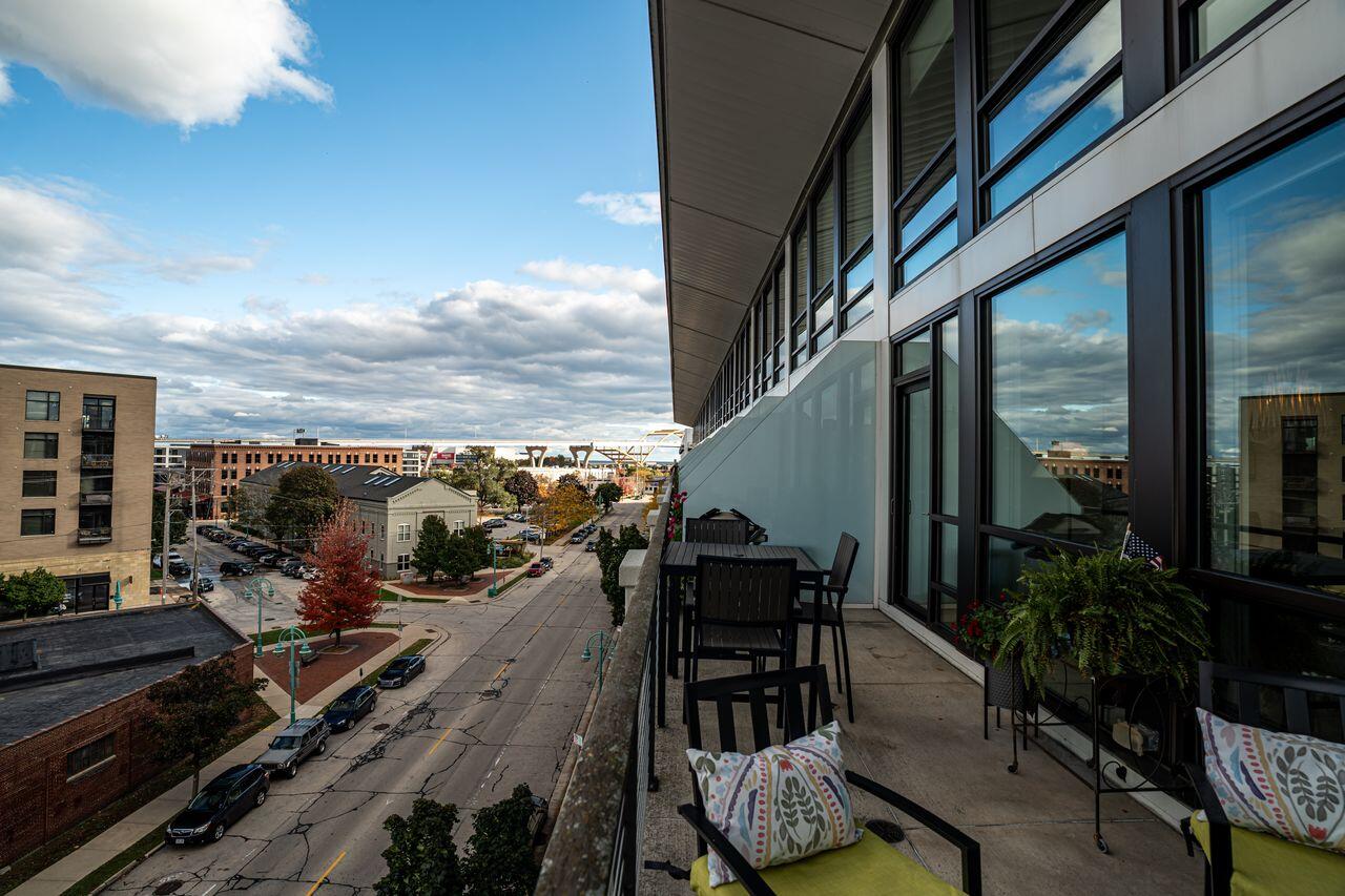 311 East Erie Street, Unit 425 Milwaukee, WI 53202 - Photo 3 of 46 See Lake Michigan from your private terrace