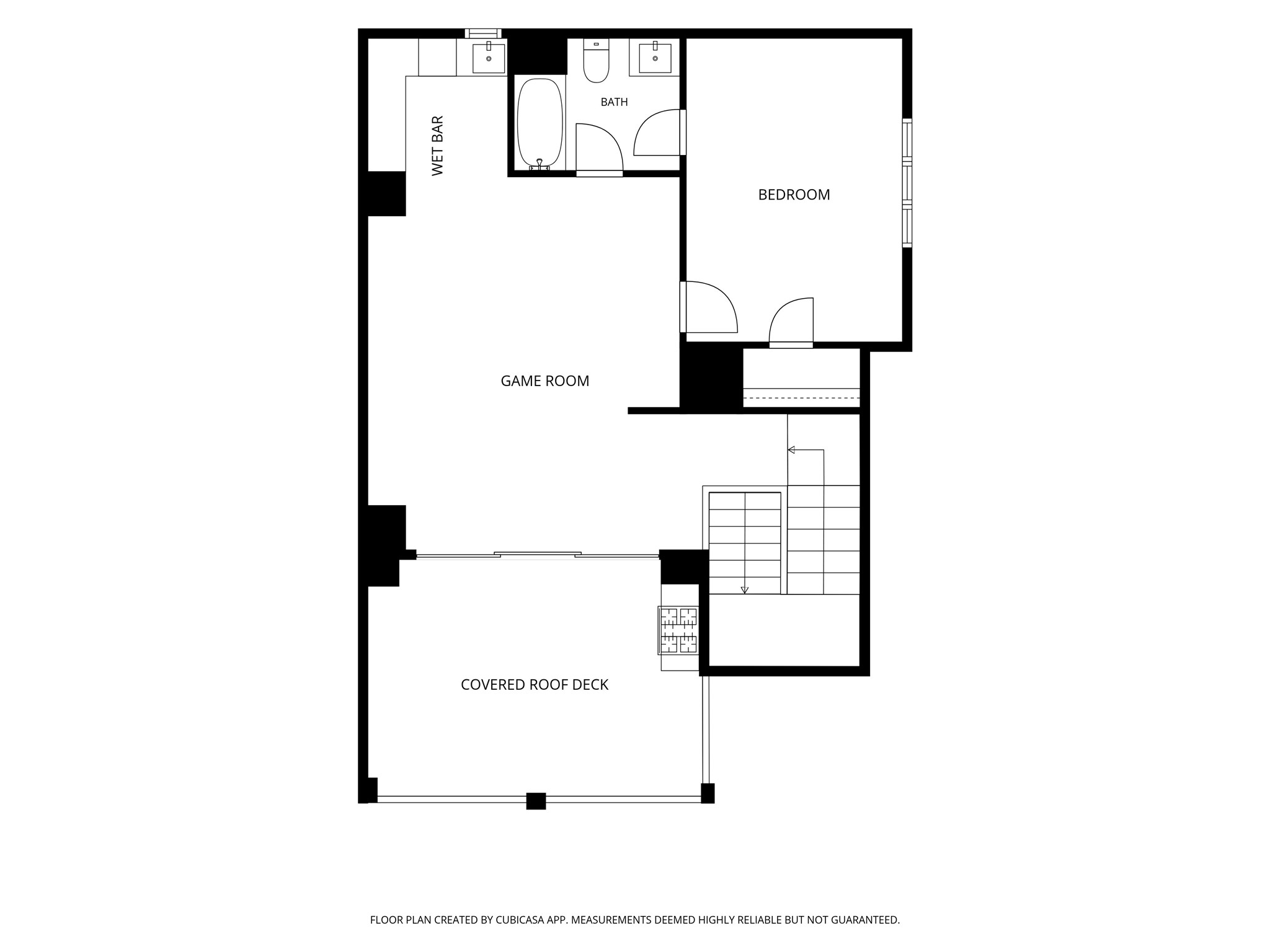 6108 Nicholas Grove Place Houston, TX 77055 - Photo 26 of 29 3rd Floor Layout