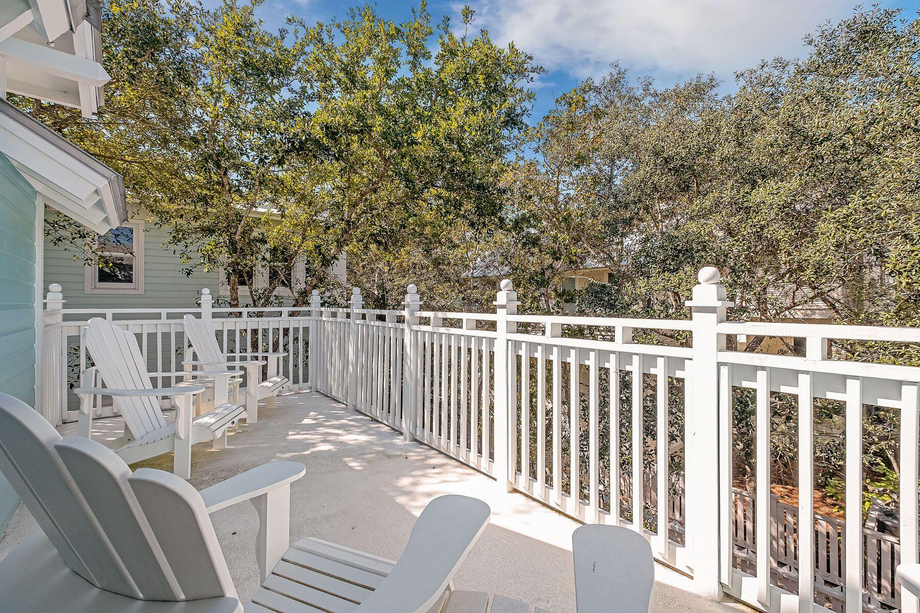 43 Savannah Street Santa Rosa Beach, FL 32459 - Photo 21 of 35 Private Balcony off Primary Bedroom
