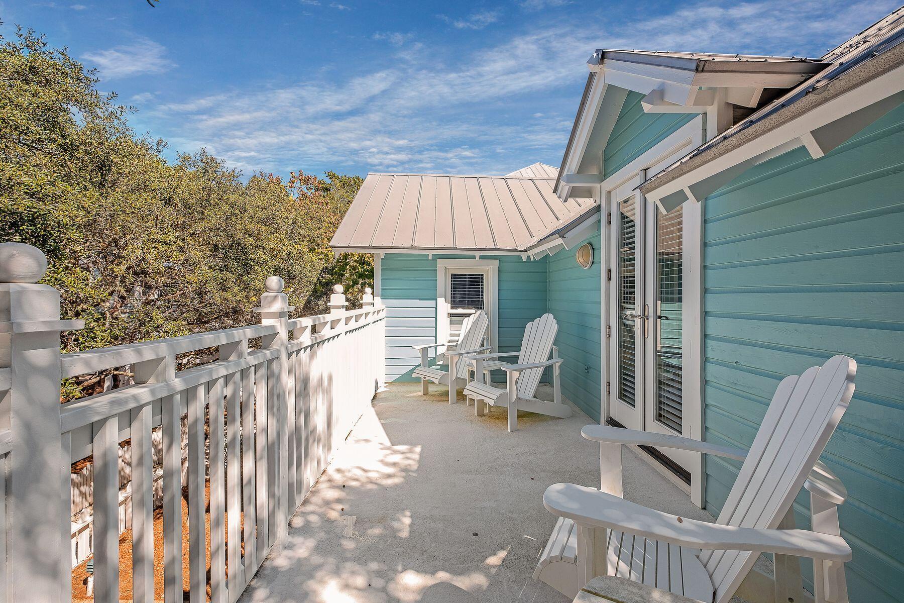 43 Savannah Street Santa Rosa Beach, FL 32459 - Photo 22 of 35 Private Balcony off Primary Bedroom