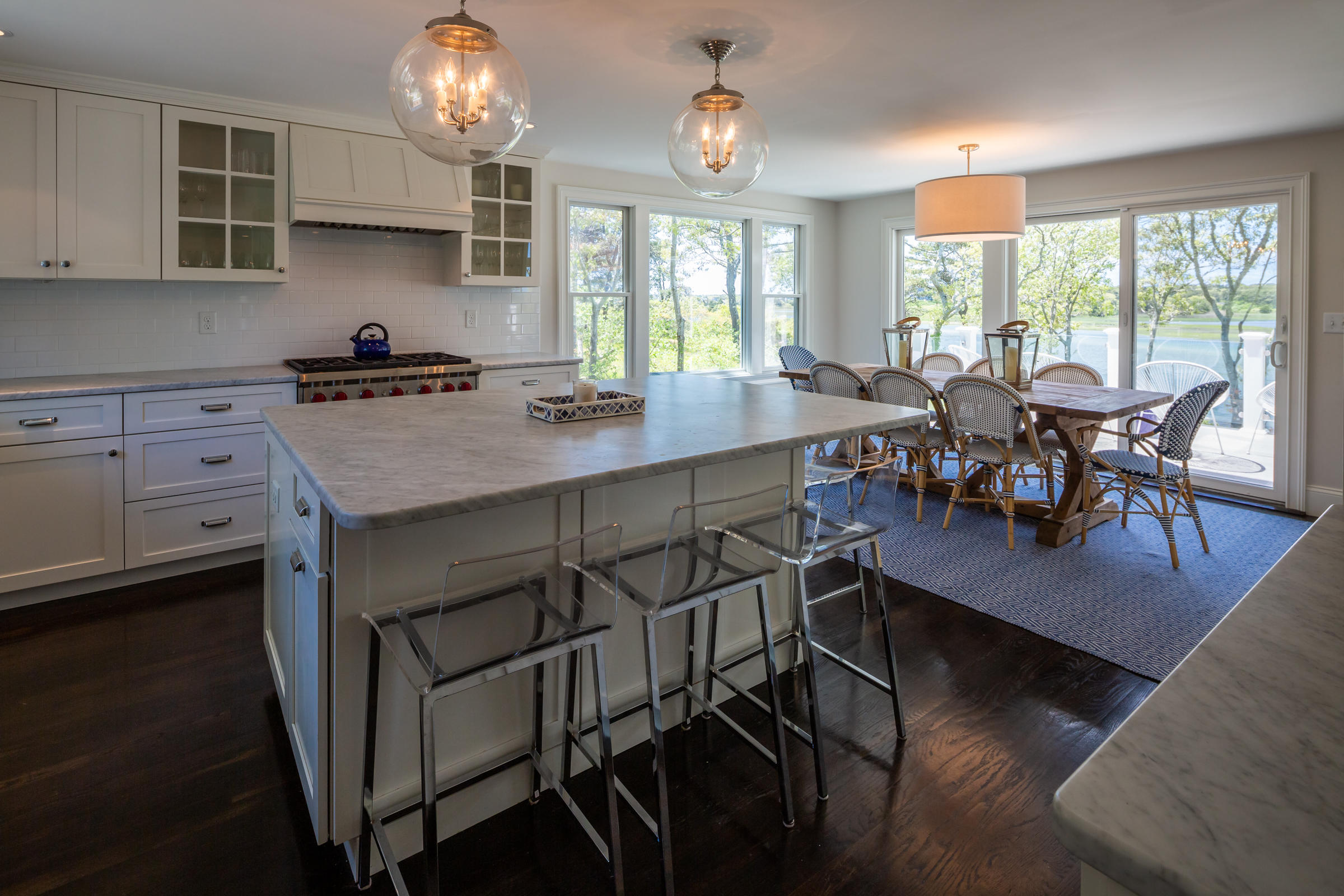 60 Tappan Drive Chatham, MA 02633 - Photo 11 of 46 a view of a dining room with furniture window and outside view