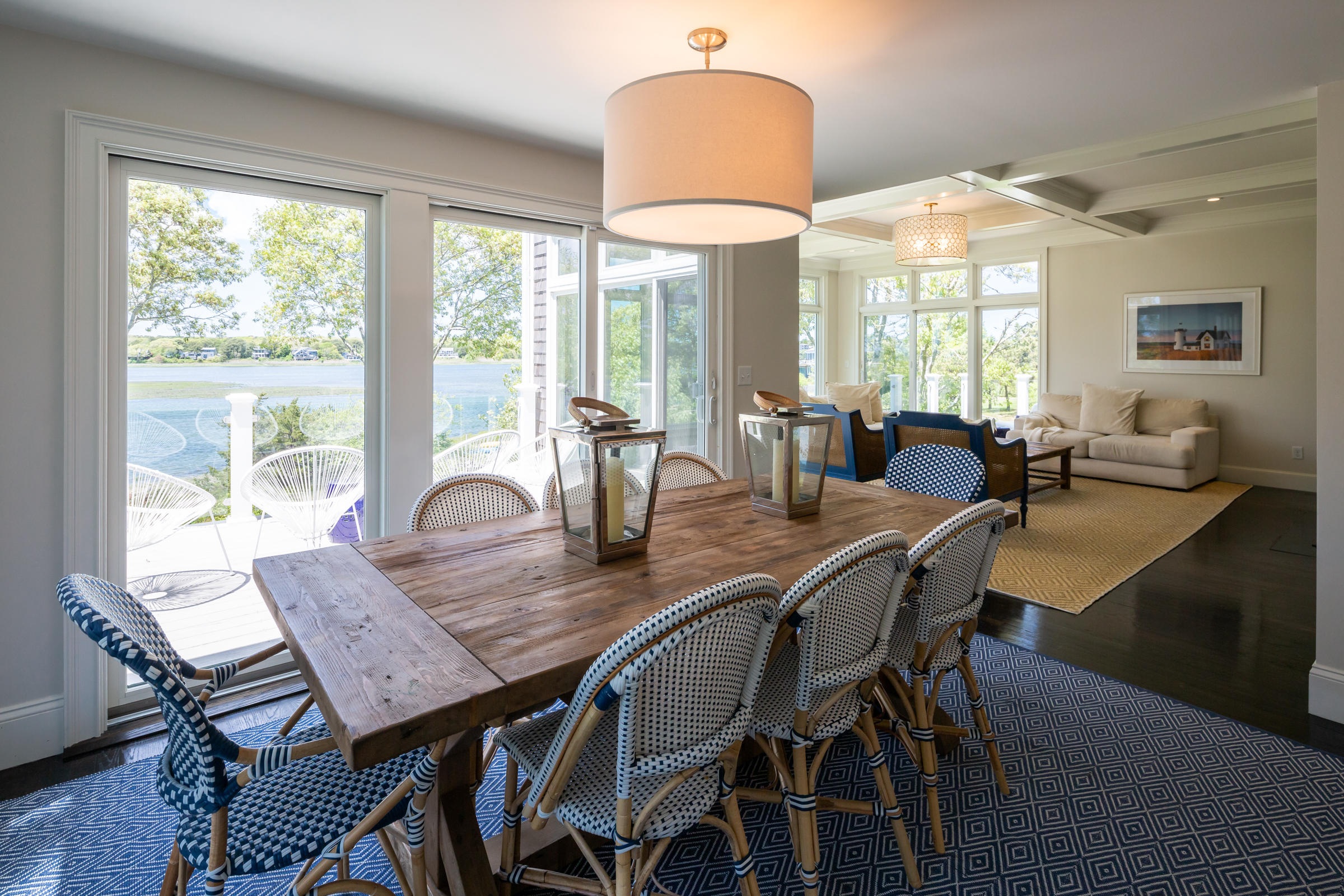 60 Tappan Drive Chatham, MA 02633 - Photo 13 of 46 a view of a dining room with furniture window and outside view