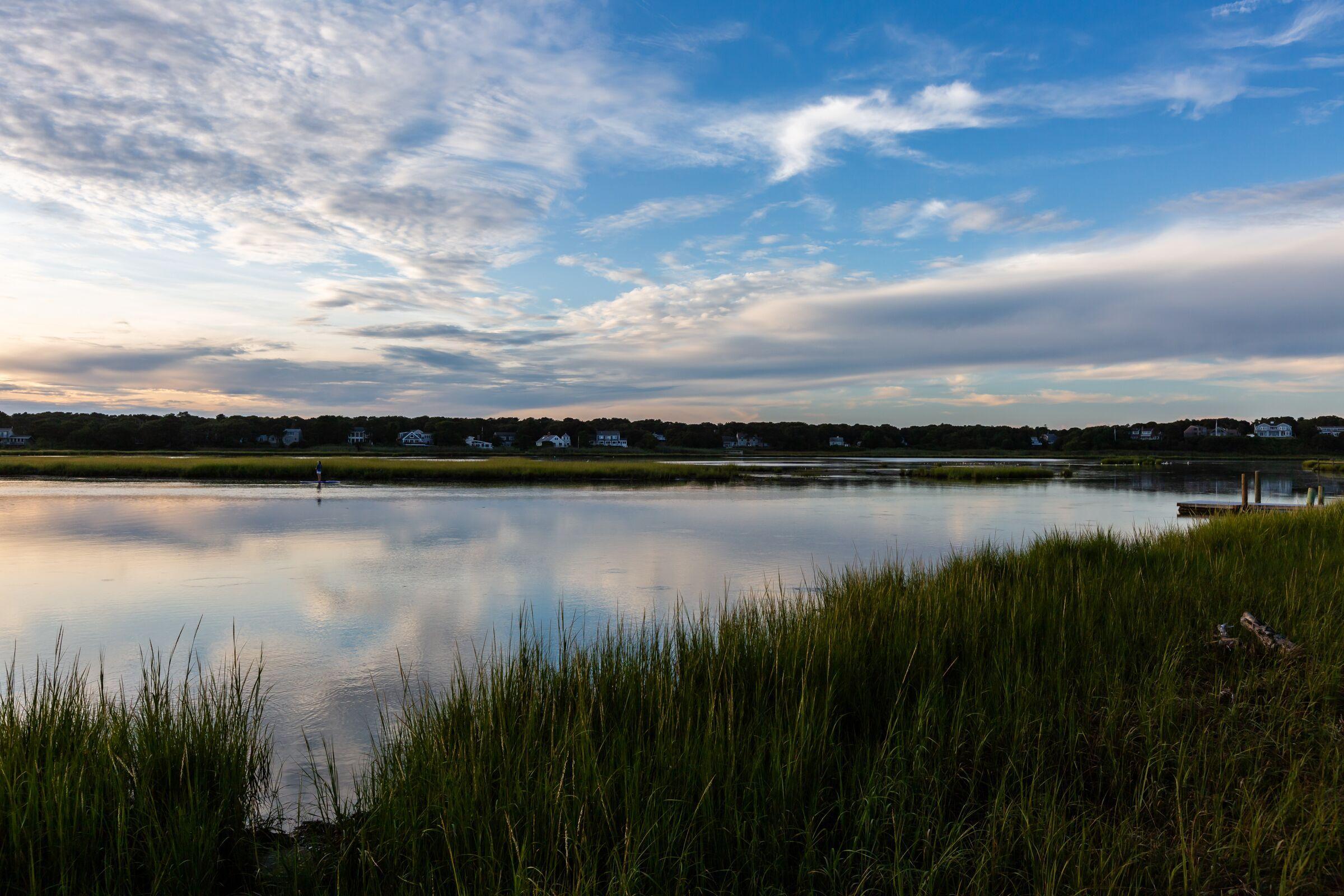 60 Tappan Drive Chatham, MA 02633 - Photo 34 of 46 a view of a lake from a yard