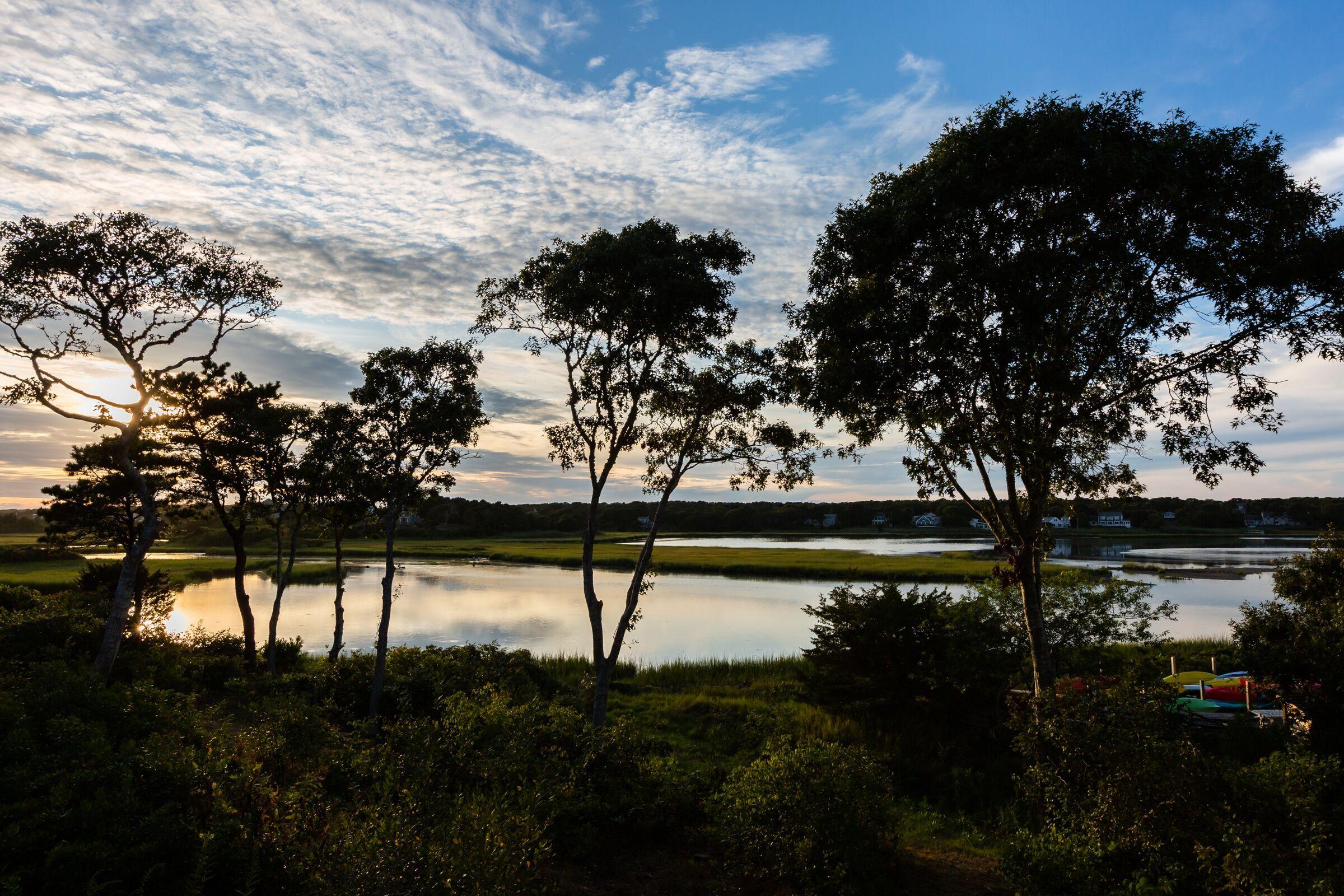 60 Tappan Drive Chatham, MA 02633 - Photo 4 of 46 a view of lake from yard