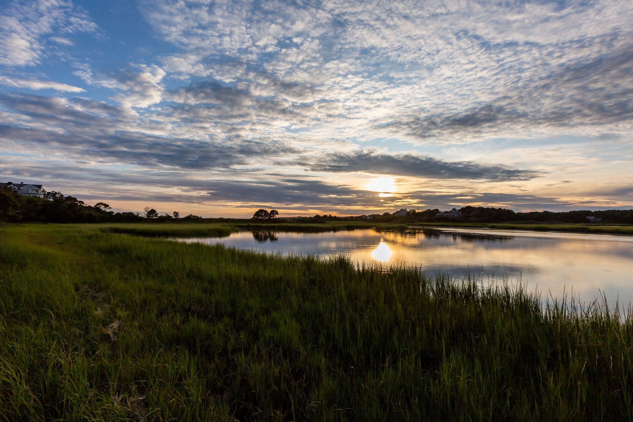 60 Tappan Drive Chatham, MA 02633 - Photo 42 of 46 a view of a lake from a yard