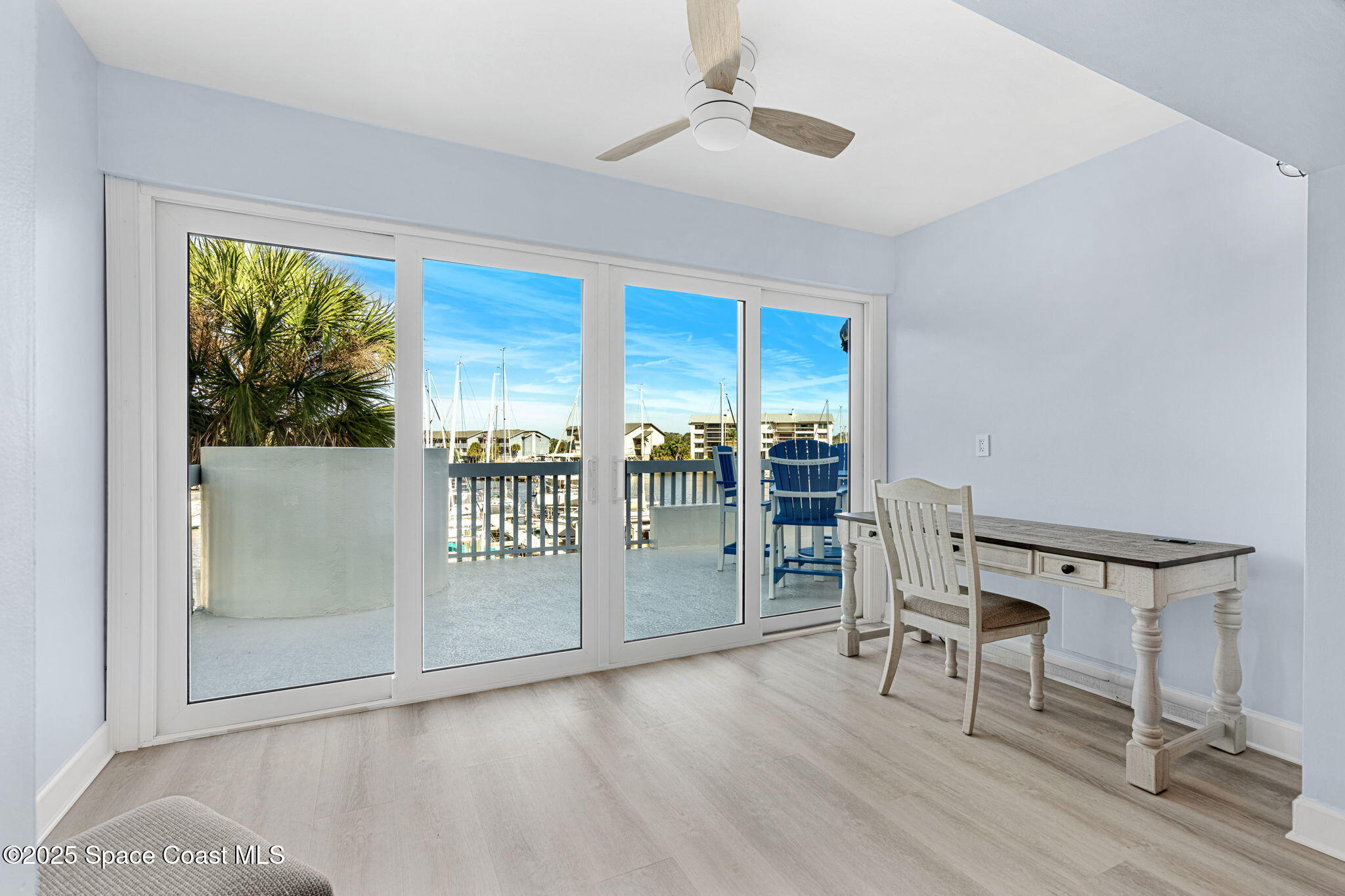 1208 East River Drive, Unit 201 Melbourne, FL 32901 - Photo 25 of 59 Primary Bedroom Sitting Area Views