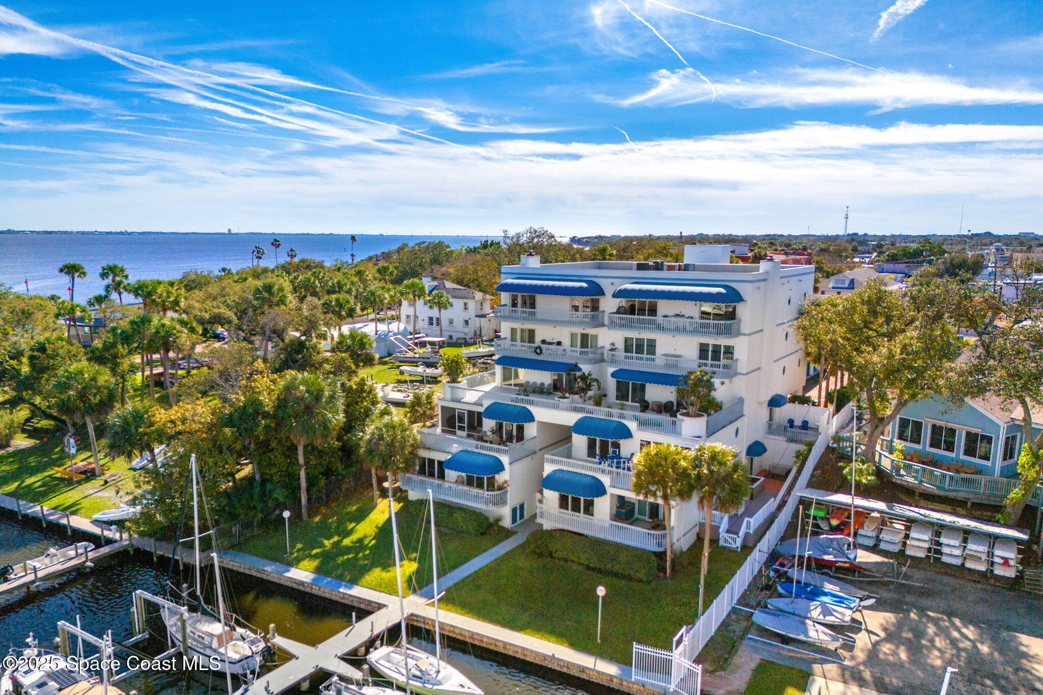 1208 East River Drive, Unit 201 Melbourne, FL 32901 - Photo 46 of 59 Aerial Views