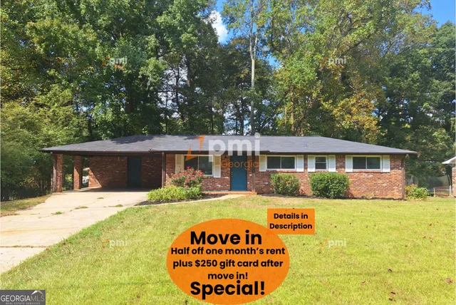 $1,395 | 6139 Lullwater Drive, Douglasville, GA 30135