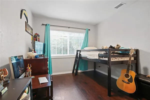 a room with furniture and a window