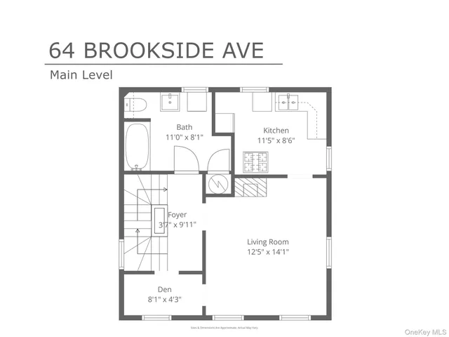 $2,100 | 64 Brookside Avenue, Nyack, NY 10960