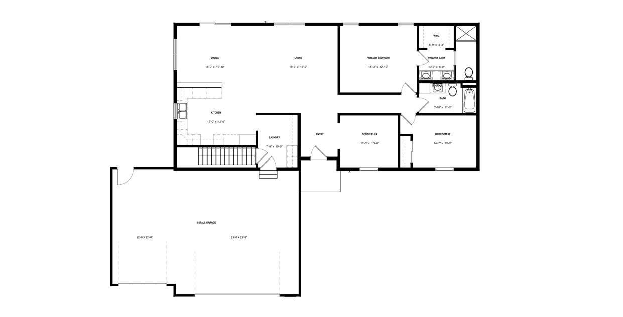 1353 Knapp Street Chetek, WI 54728 - Photo 2 of 7 1st Floor