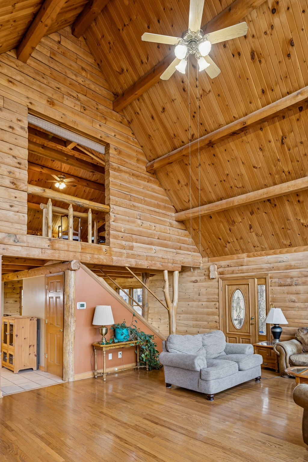 20151 Ben Fly Road Lyles, TN 37098 - Photo 24 of 98 a living room with furniture and a flat screen tv