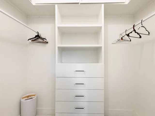 a view of walk in closet