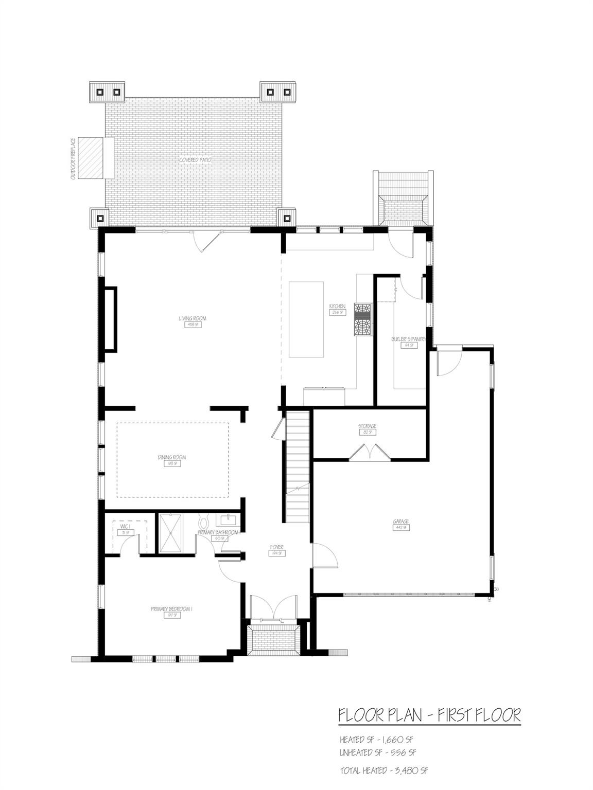 5700 Glenkirk Road, Unit 25 Charlotte, NC 28209 - Photo 6 of 12 a picture of floor plan
