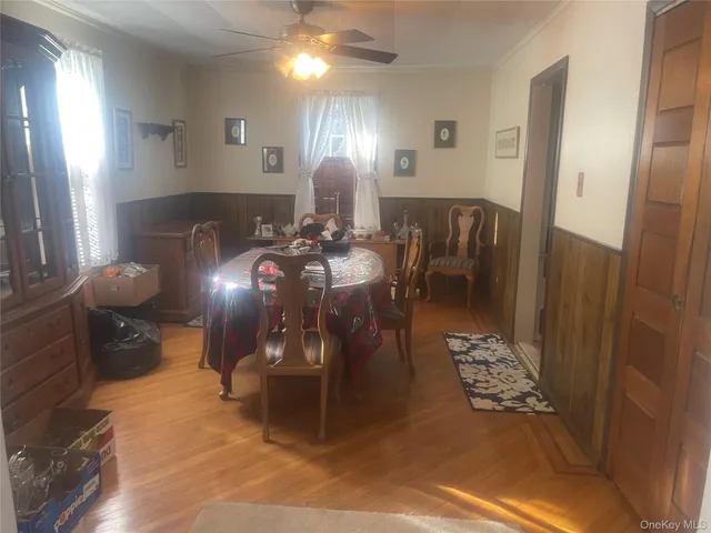 a close view of walk in closet