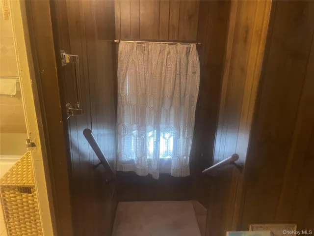 a bathroom with a sink and toilet