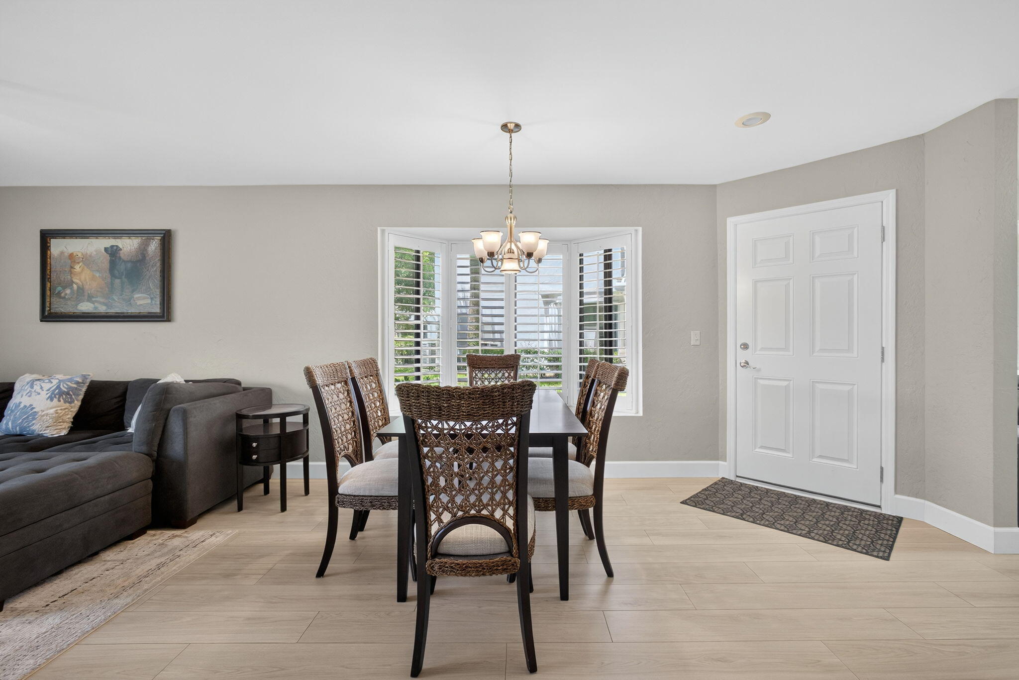 406 Harbour Pointe Way Greenacres, FL 33413 - Photo 18 of 79 a view of a dining room with furniture window and outside view