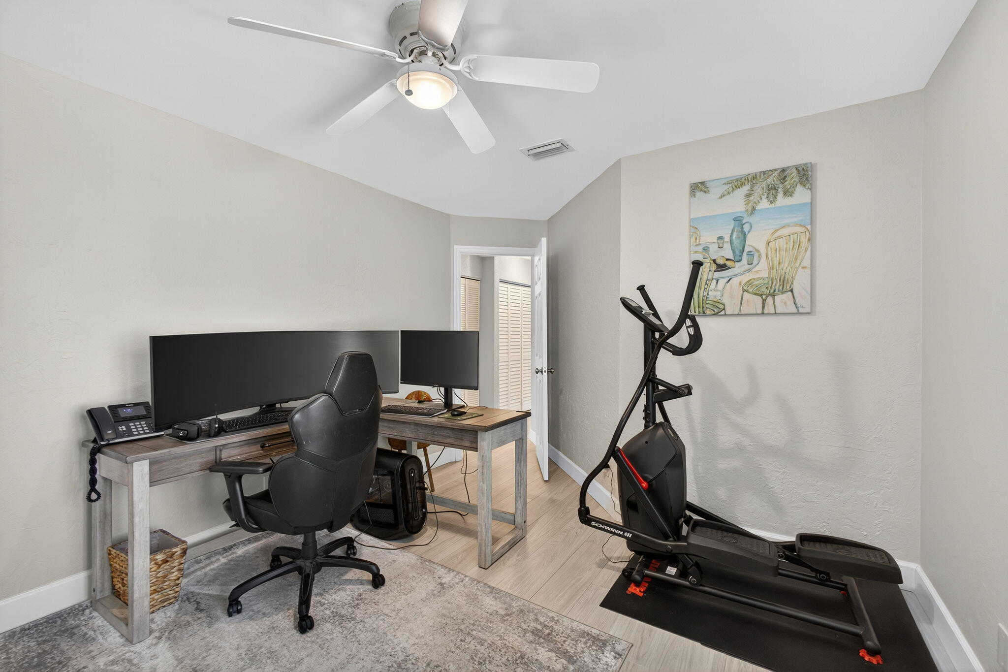 406 Harbour Pointe Way Greenacres, FL 33413 - Photo 31 of 79 a view of a workspace with gym equipment