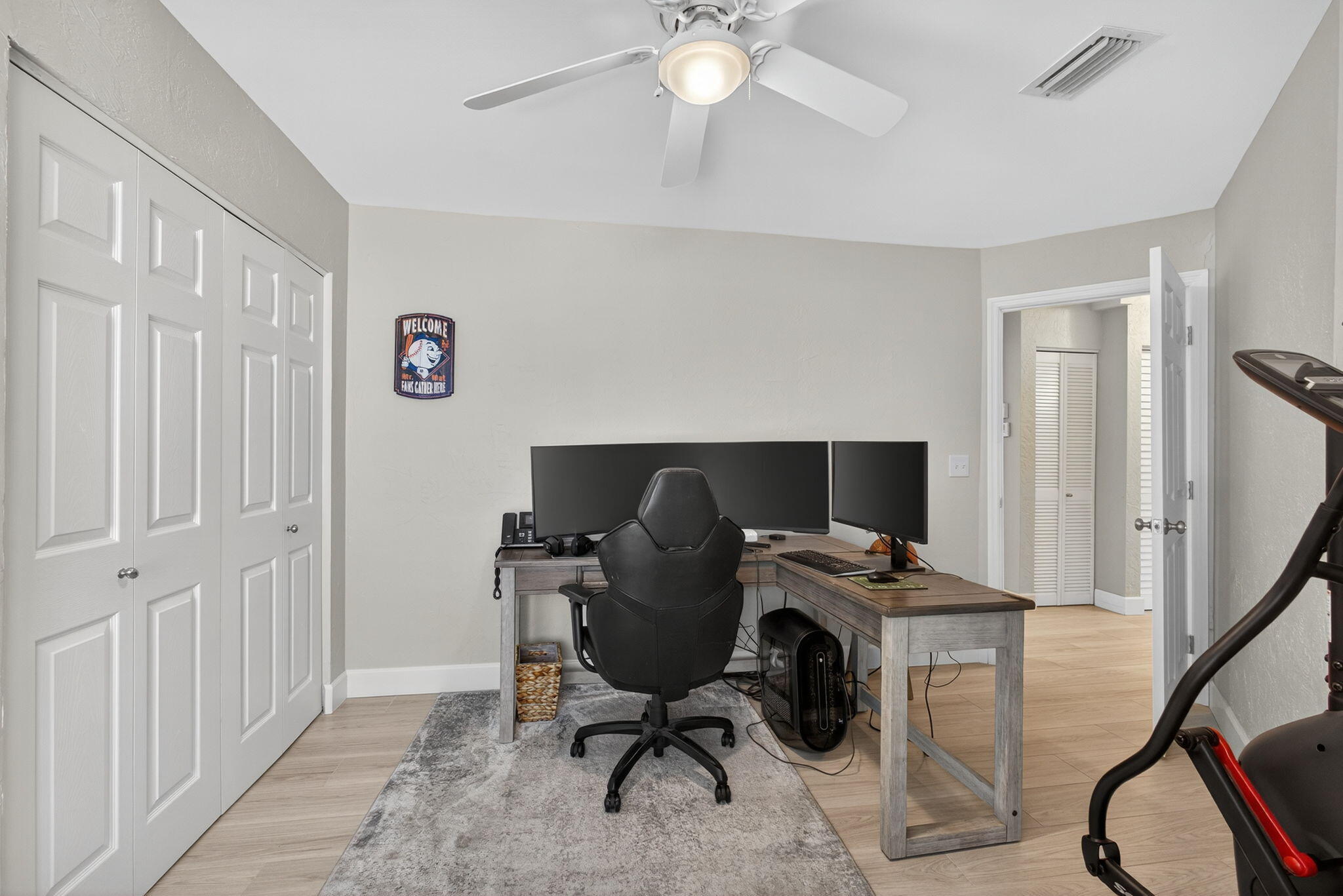 406 Harbour Pointe Way Greenacres, FL 33413 - Photo 32 of 79 a view of a workspace with furniture and a window