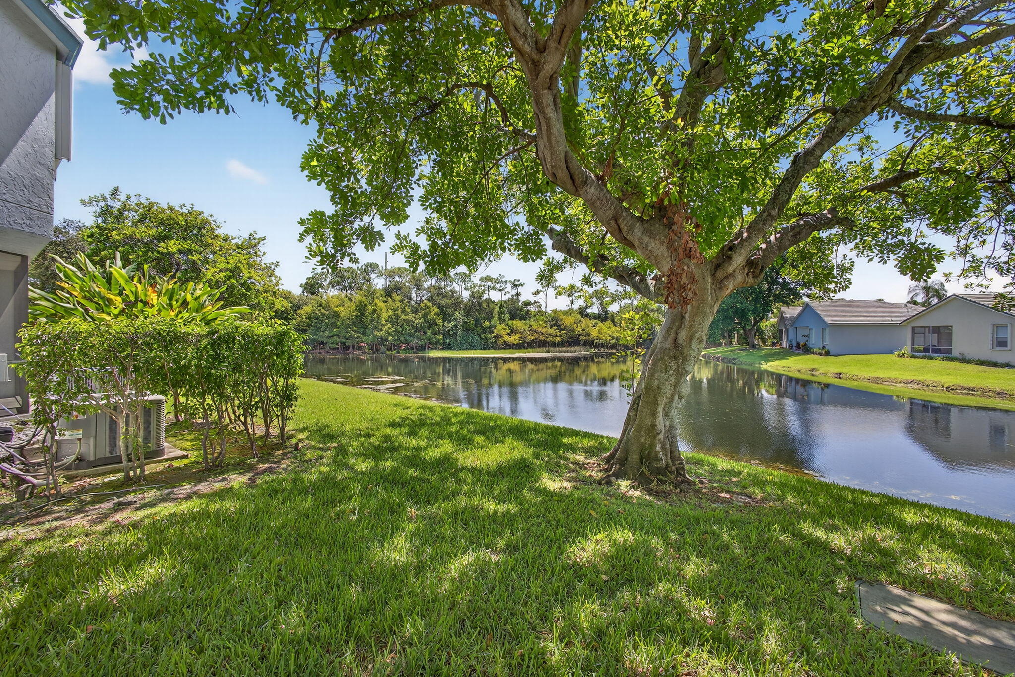 406 Harbour Pointe Way Greenacres, FL 33413 - Photo 54 of 79 a view of a yard with a tree