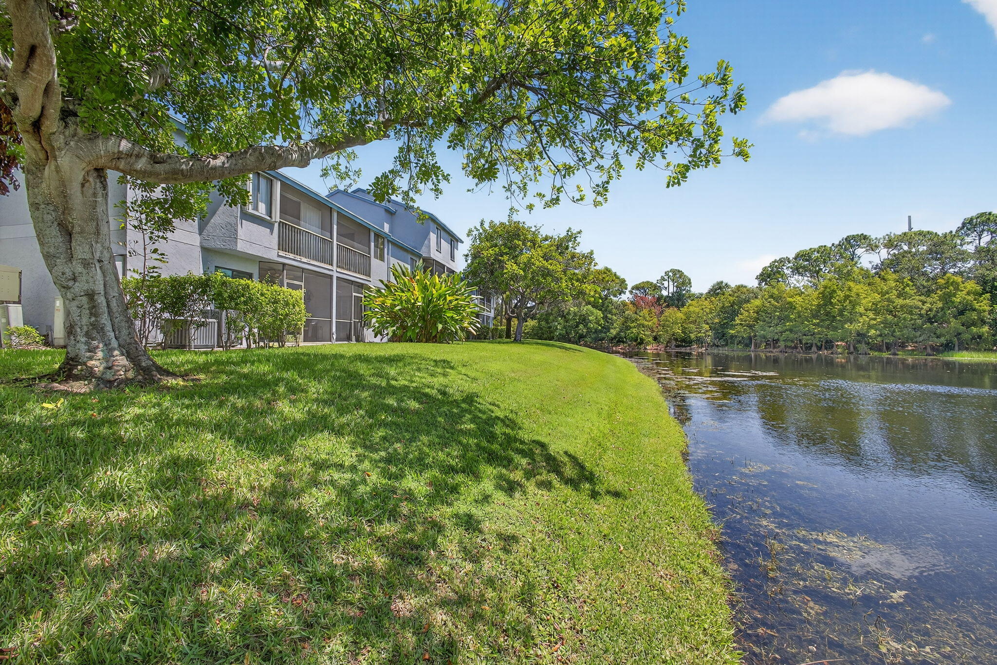 406 Harbour Pointe Way Greenacres, FL 33413 - Photo 56 of 79 a view of a house with a yard and a large tree
