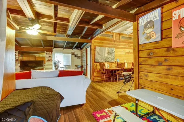 a outdoor living space with patio furniture