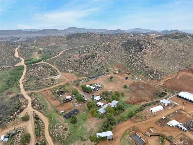 a view of city and mountain