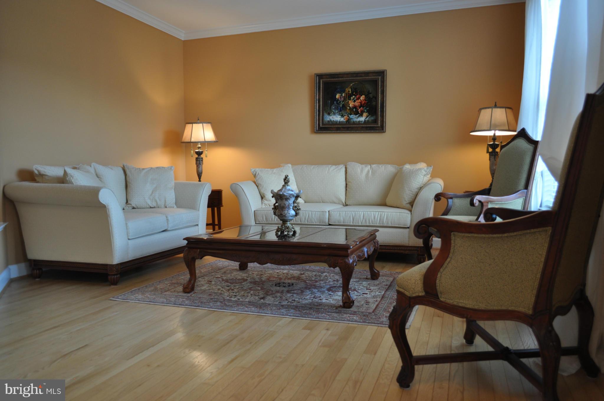 3907 Pender Spring Drive Fairfax, VA 22033 - Photo 5 of 30 a living room with furniture and a rug
