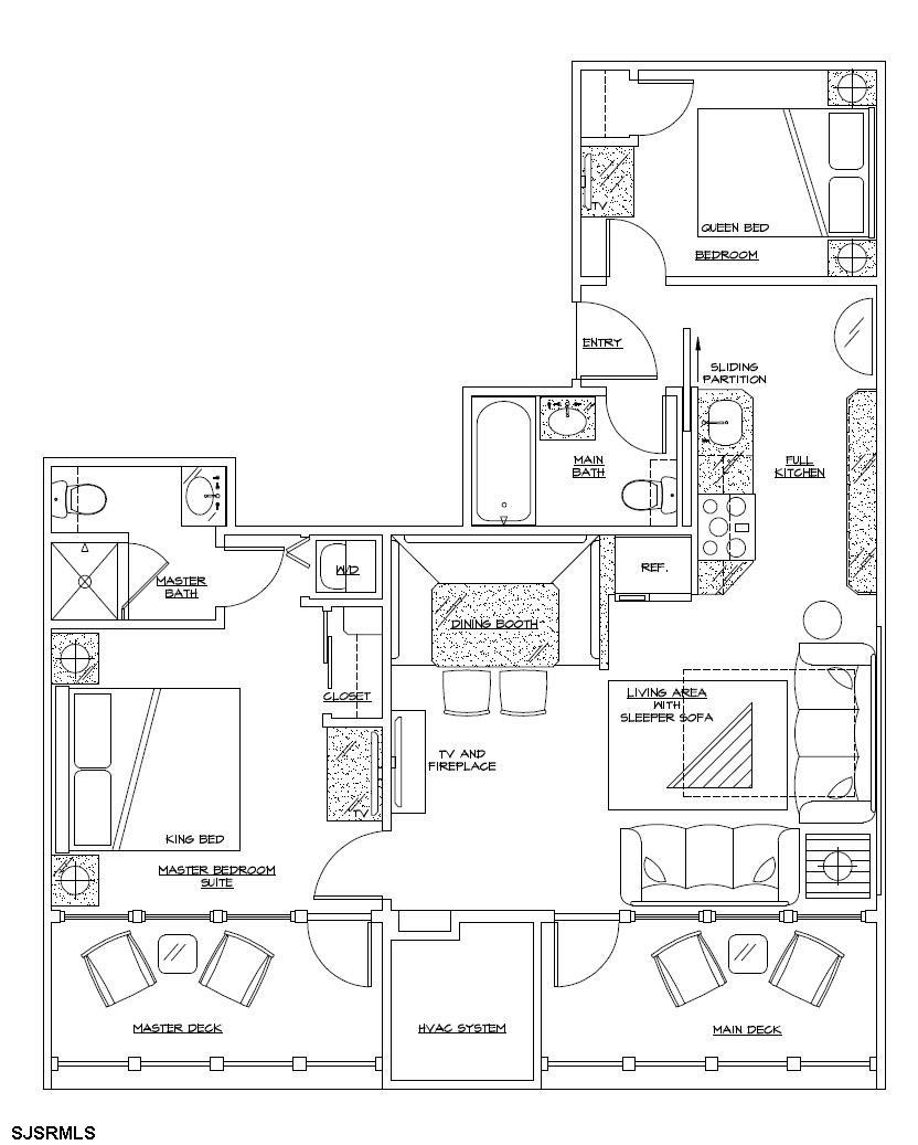 820 Ocean Avenue, Unit 115 Ocean City, NJ 08226 - Photo 51 of 58 a picture of a very nice looking room