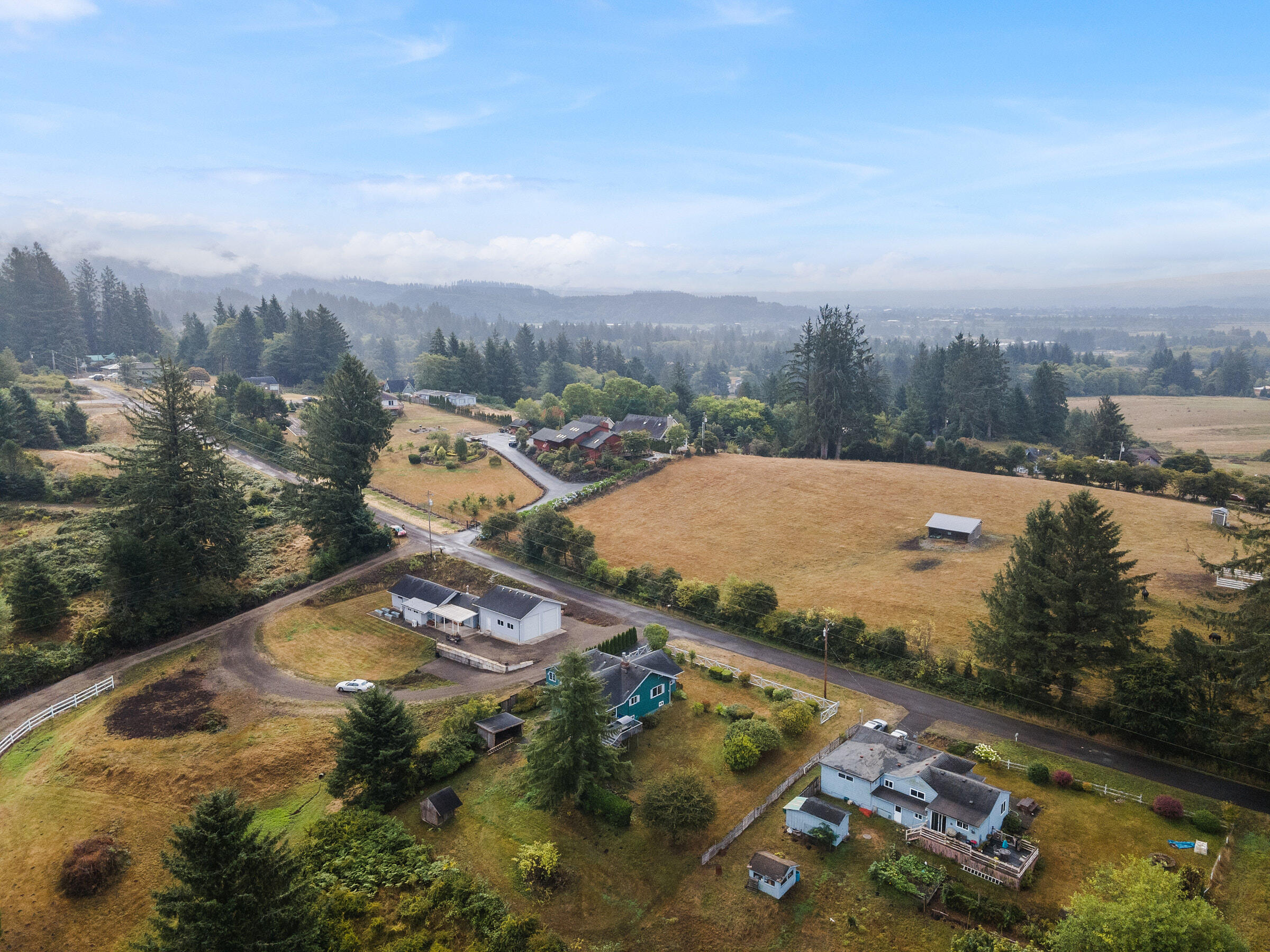 7290 Baseline Road Bay City, OR 97107 - Photo 23 of 31 Aerial