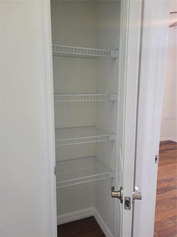 2011 Cattleman Drive Brandon, FL 33511 - Photo 15 of 40 a view of walk in closet with empty racks