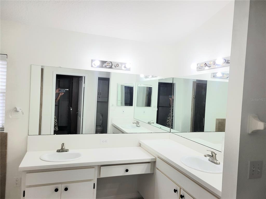 2011 Cattleman Drive Brandon, FL 33511 - Photo 30 of 40 a bathroom with a sink and a mirror